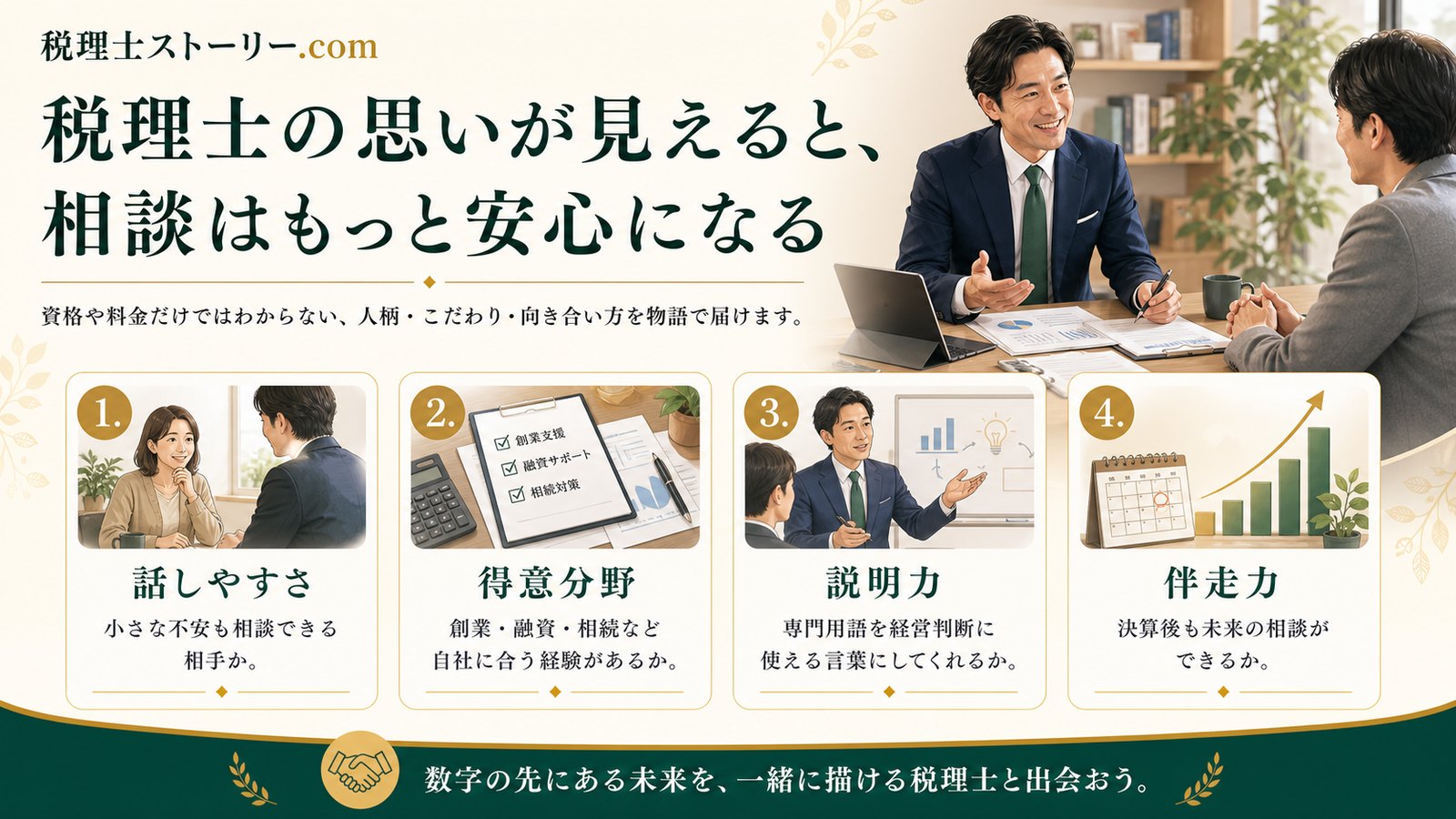 Zeirishi Storyの想いを伝える図解